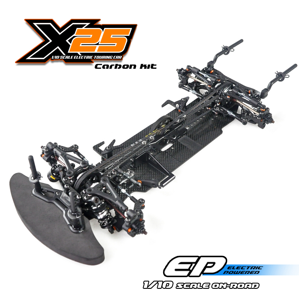 Rc Drift Car Kit - 1/10 Serpent X25 Carbon RC Car
