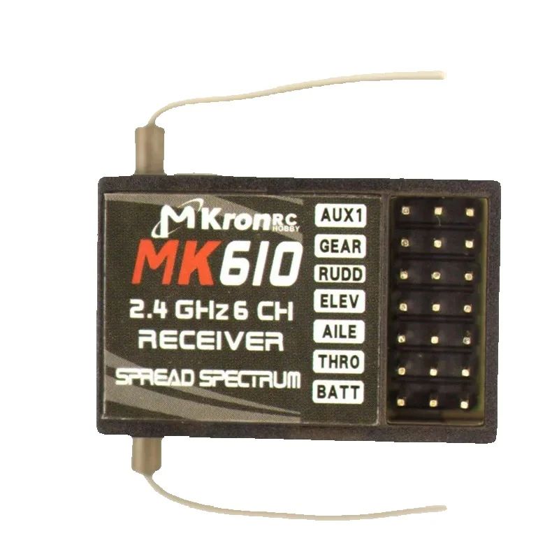 Drone Rc Transmitter And Receiver - DSM2 MK610 AR6100 2.4G 6CH RC-приемник
