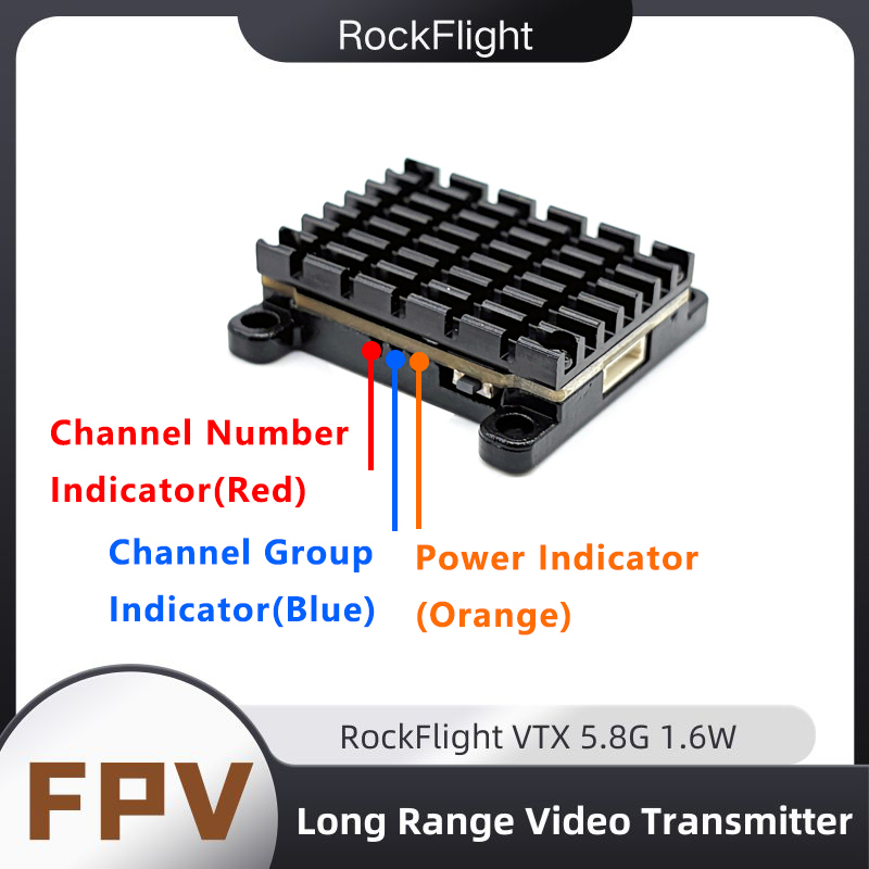 RockFlight TX663 VTX 5.8G 48CH – обзор и цена Drone Rc Transmitter And Receiver