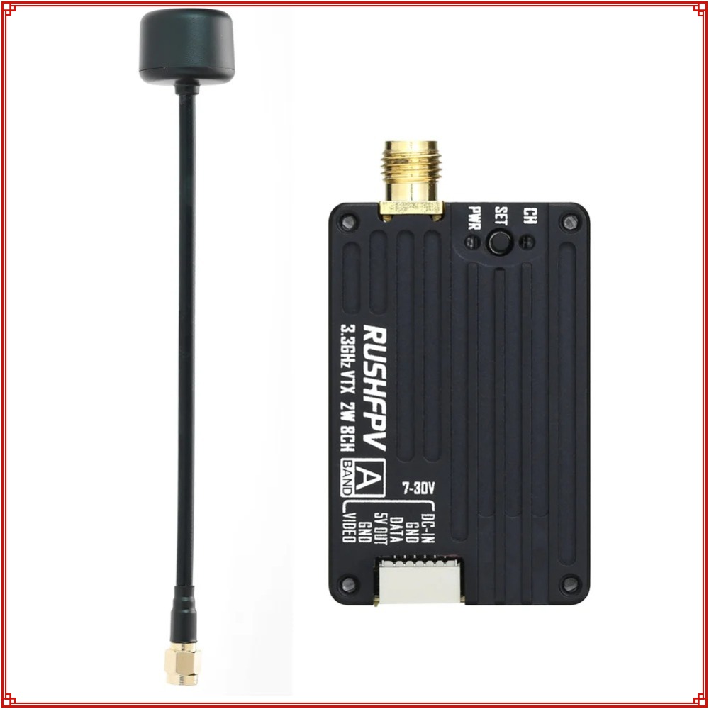 Новый передатчик RUSHFPV 3.3G  – обзор и цена Drone Rc Transmitter And Receiver
