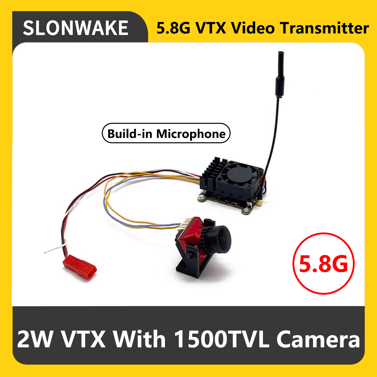 SLONWAKE 5.8G 2000мВт FPV VTX  – обзор и цена Drone Rc Transmitter And Receiver