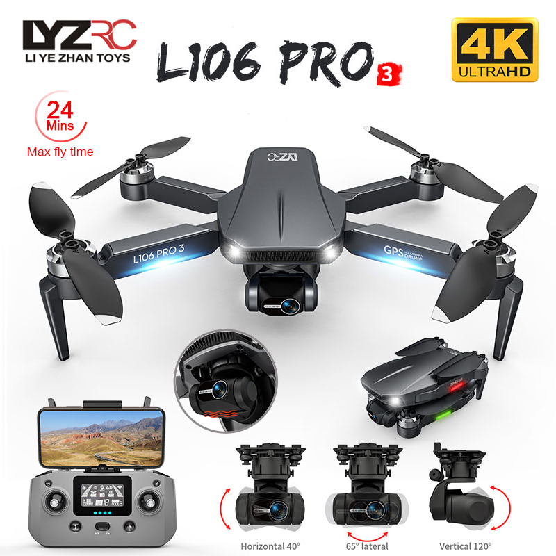 L106 Pro 3 Дрон 5G WIFI FPV Ск – обзор и цена Drone Rc Pro 2
