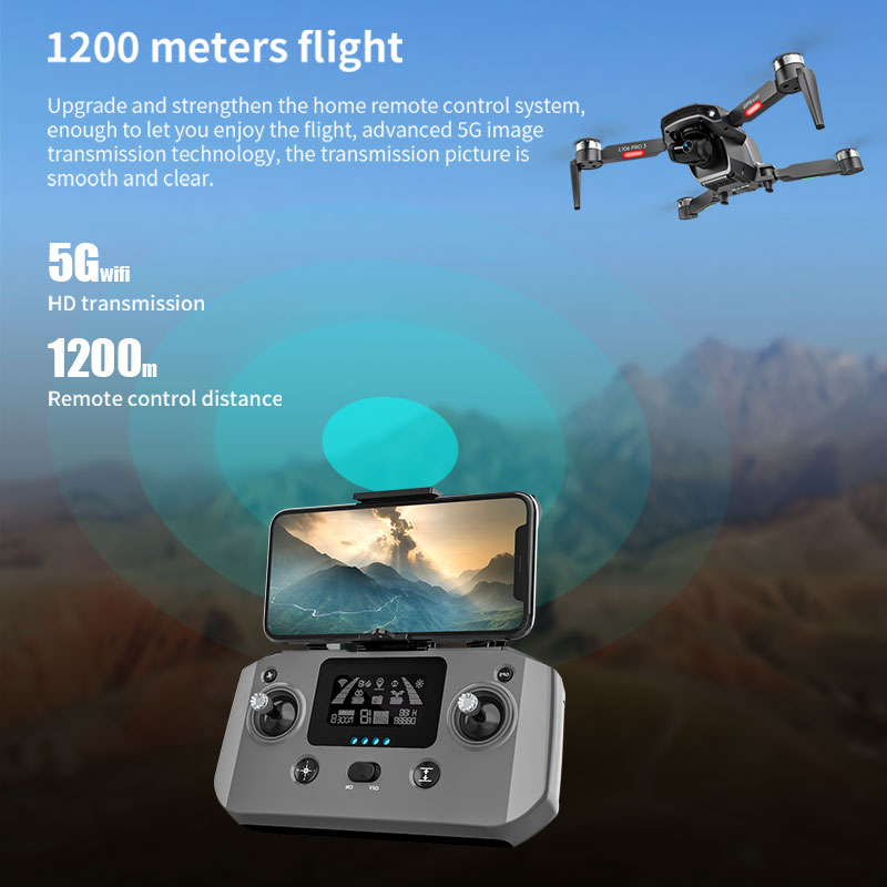 L106 Pro 3 Дрон 5G WIFI FPV Ск – обзор и цена Drone Rc Pro 2