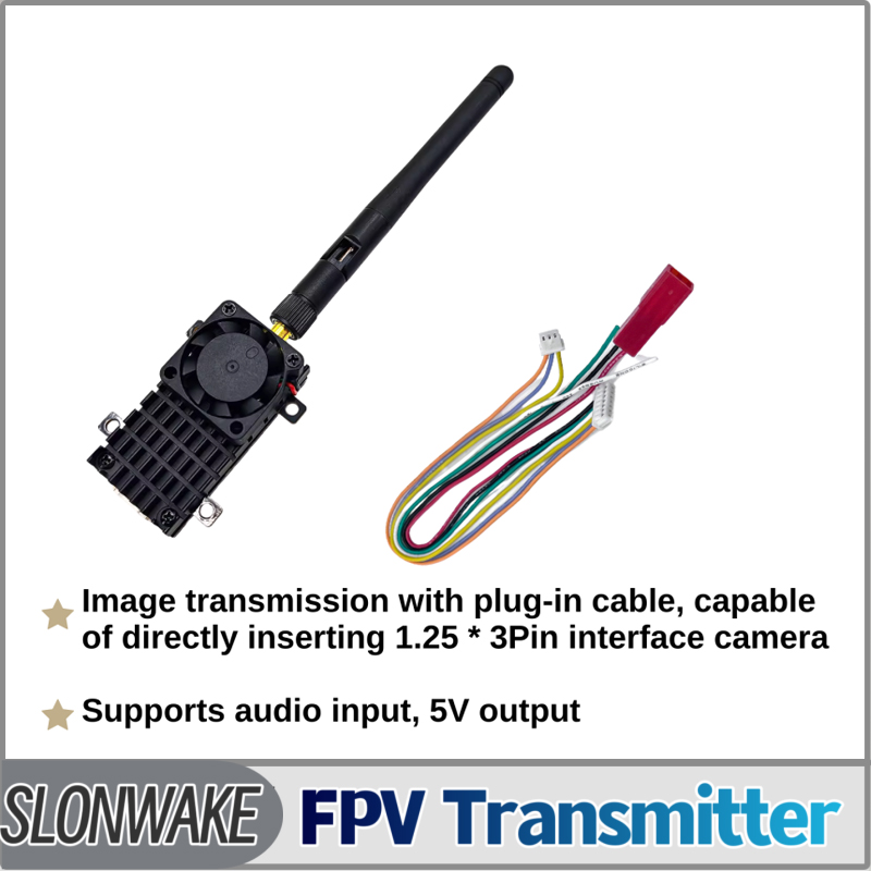 SLONWAKE 5,8G 3000 МВт Модуль  – обзор и цена Drone Rc Transmitter And Receiver