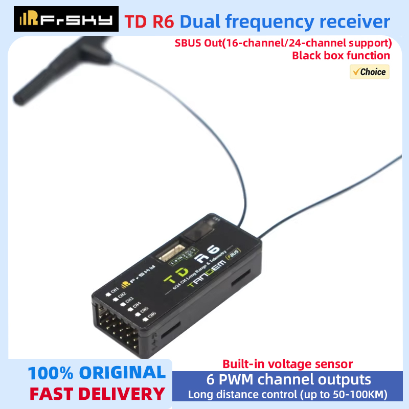 Приемник FrSky TD R6 2.4G 900M – обзор и цена Frsky Receiver Module